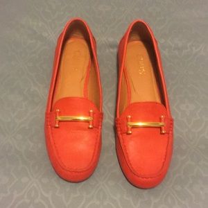 Red/orange flats